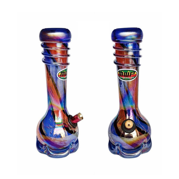 3G Blue & Red Swirl (25cm) - 3G Bong - BongsMart Australia