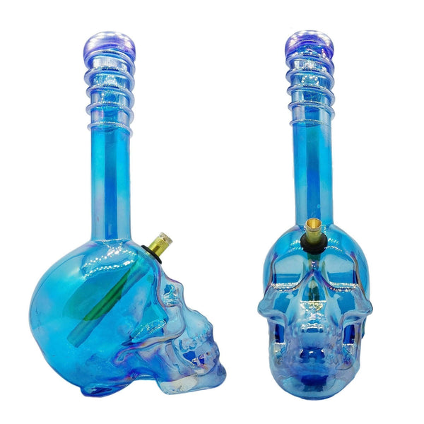 3G Blue Skull Bong (35cm) - 3G Bong - BongsMart Australia