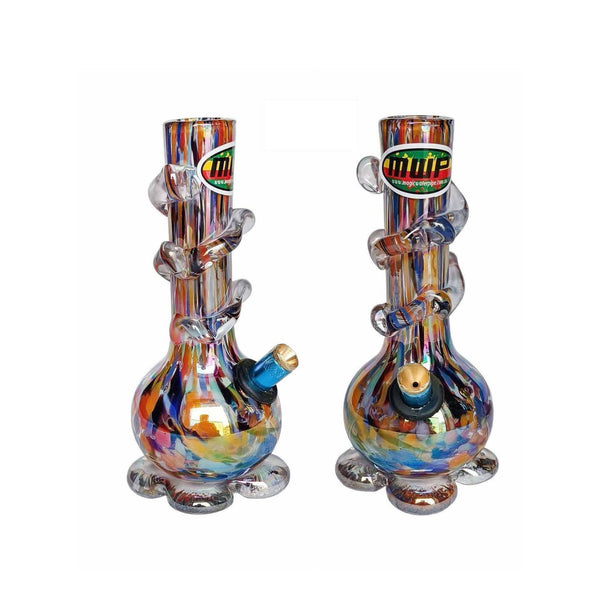 3G Colourful Swirl (20cm) - 3G Bong - BongsMart Australia