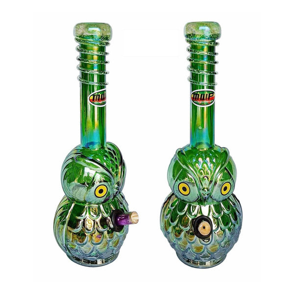 3G Green Night Owl Bong (30cm) - 3G Bong - BongsMart Australia