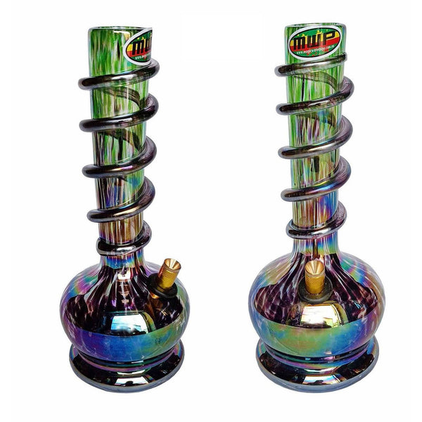 3G Green Swirl (30cm) - 3G Bong - BongsMart Australia