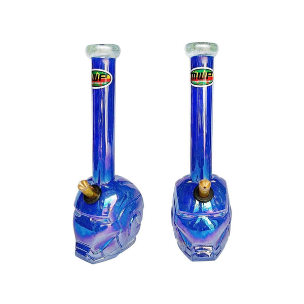 3G Iron Man Blue (30cm) - 3G Bong - BongsMart Australia