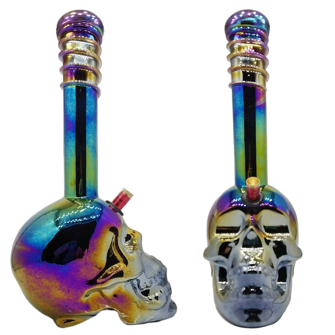 3G Metallic Skull Bong (35cm) - 3G Bong - BongsMart Australia