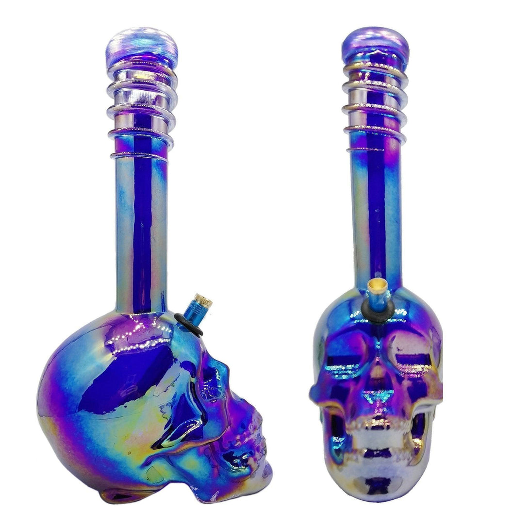 3G Purple Skull Bong (35cm) - 3G Bong - BongsMart Australia