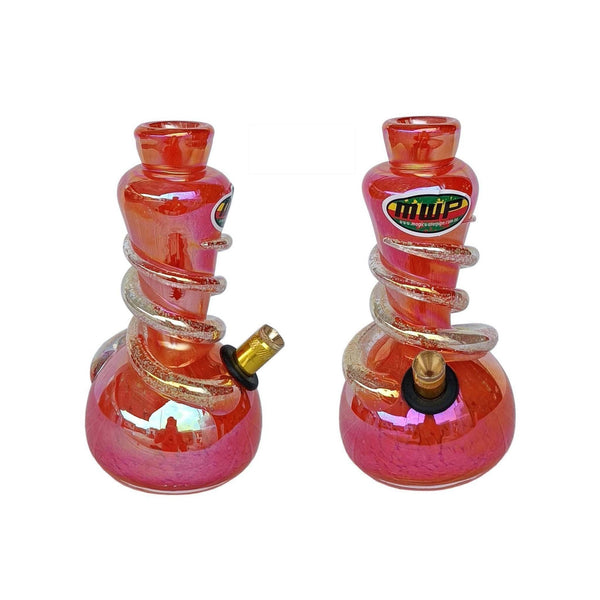 3G Red Swirl (20cm) - 3G Bong - BongsMart Australia