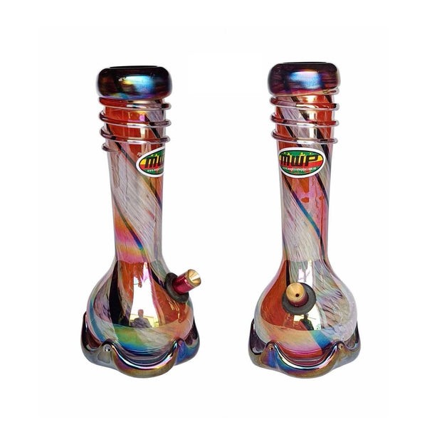 3G Red Swirl (25cm) - 3G Bong - BongsMart Australia