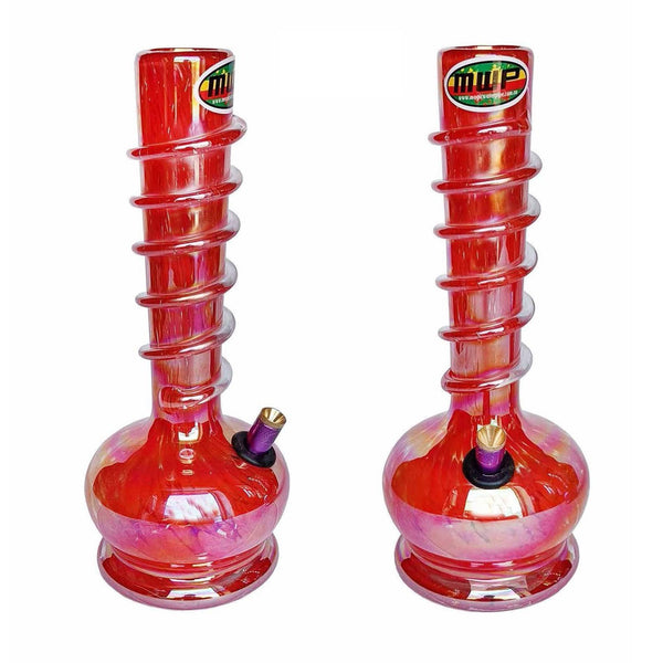 3G Red Swirl (30cm) - 3G Bong - BongsMart Australia