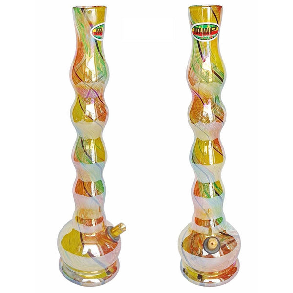 3G Yellow Swirl (45cm) - 3G Bong - BongsMart Australia