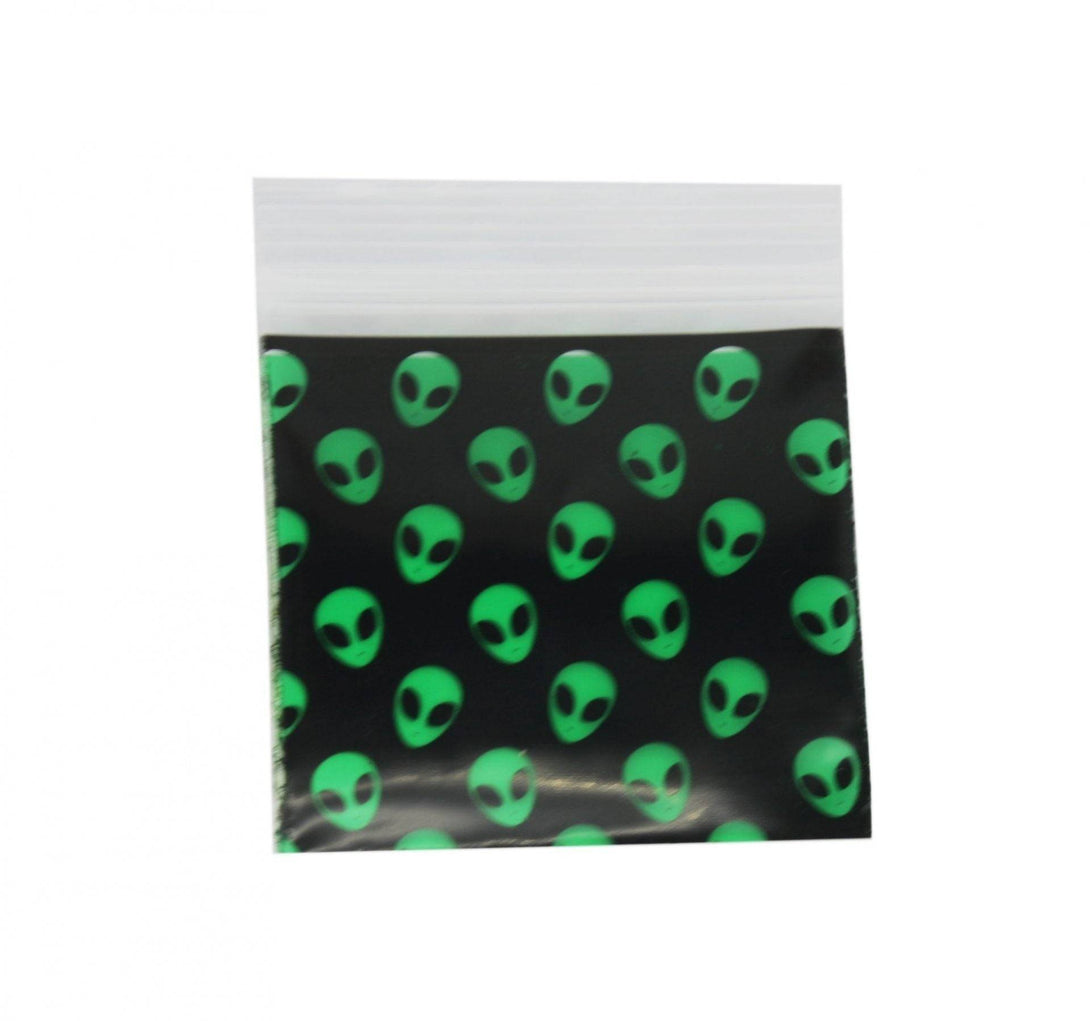 Alien Bag 51mm x 51mm - Plastic Bag - BongsMart Australia