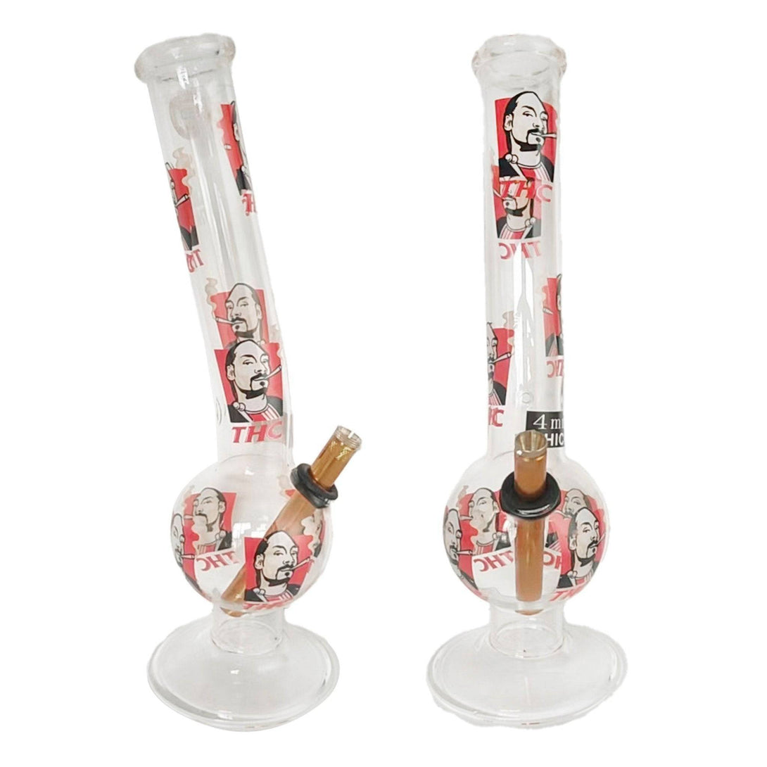 Bongfire Large Bent Bubble (35cm) - Bongfire Bong - BongsMart Australia