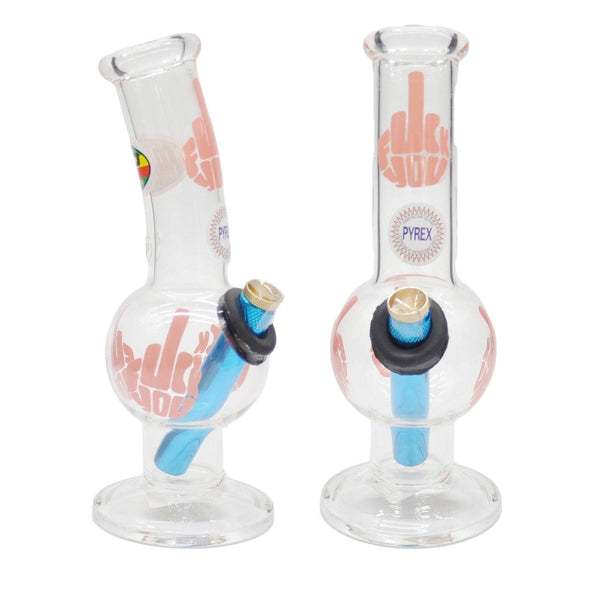 Bongfire Medium Bent Bonza Bong Finger(20cm) - Bongfire Bong - BongsMart Australia