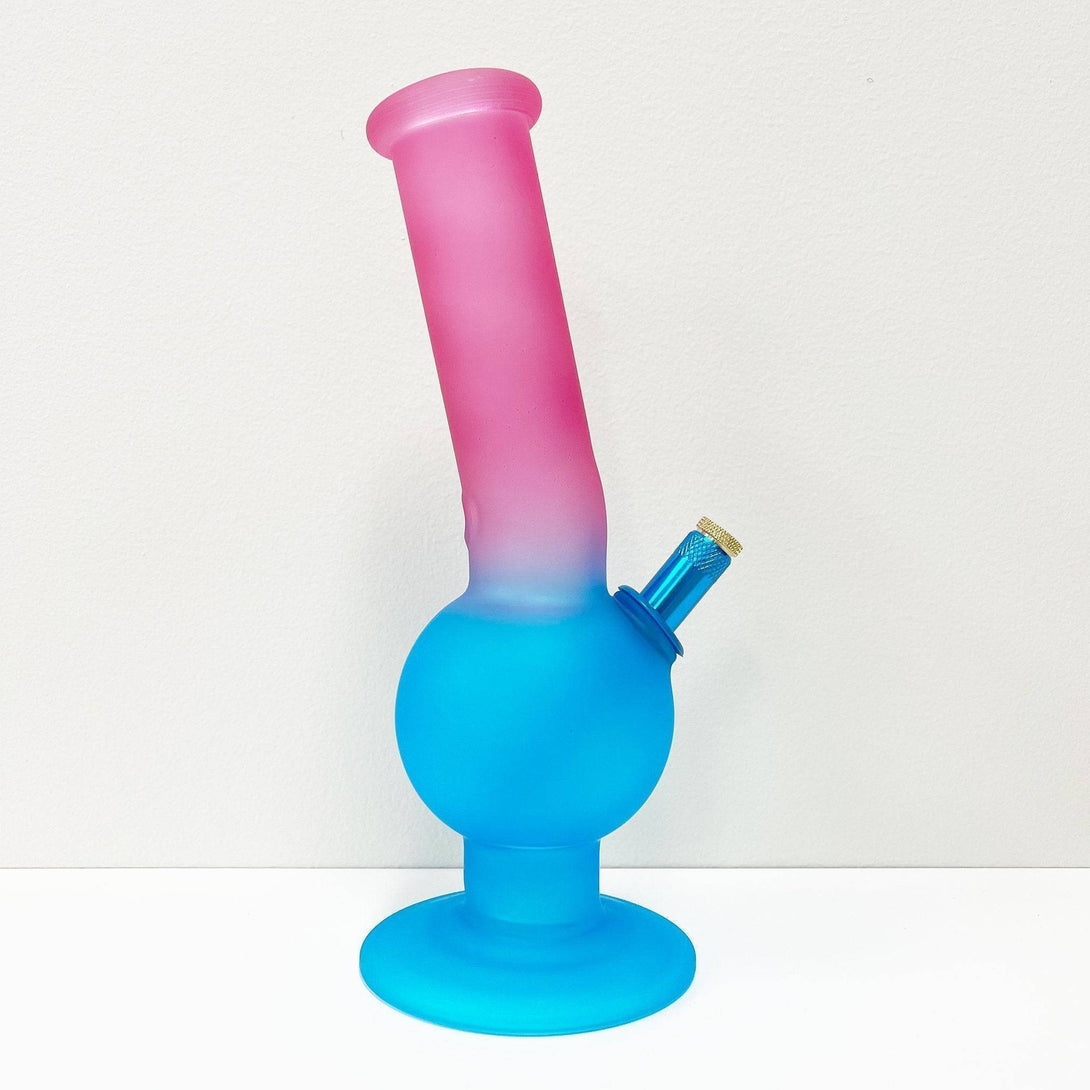 Bongfire Medium Painting Bent Bubble (28cm) (Limited Edition) - Bongfire Bong - BongsMart Australia