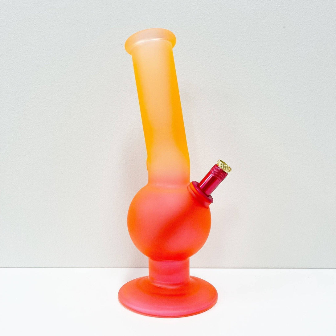 Bongfire MediumPainting Bent Bubble (28cm) (Limited Edition) - Bongfire Bong - BongsMart Australia