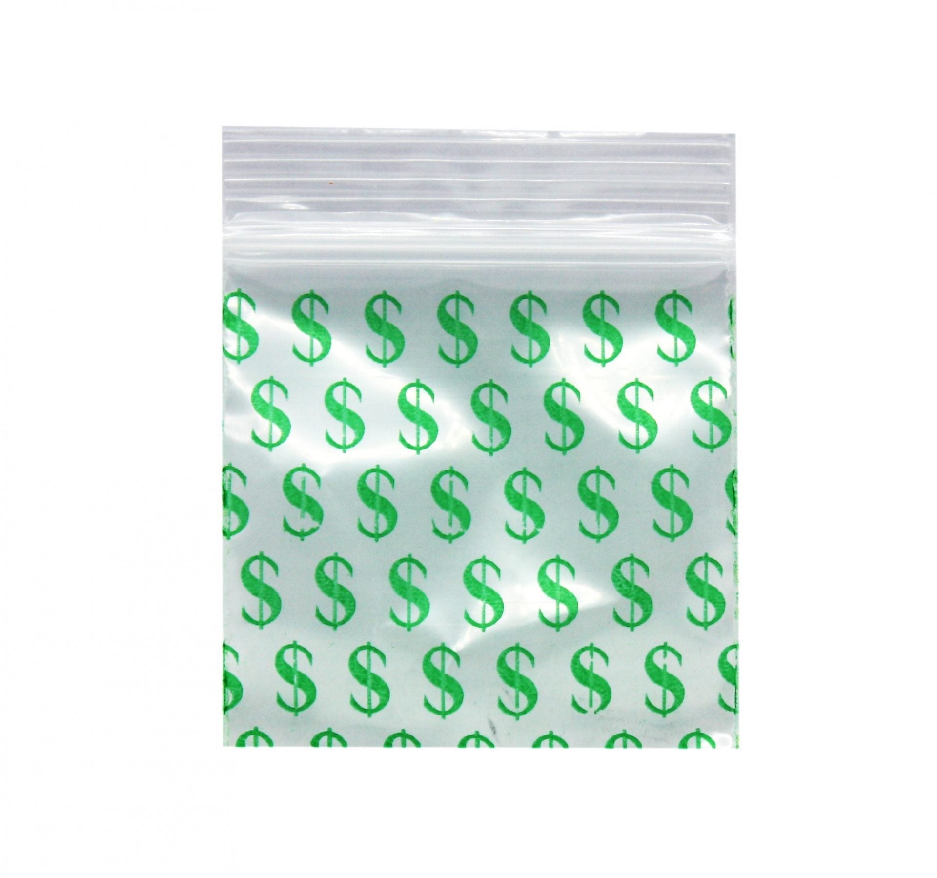 Dollar Bag 51mm x 51mm - Plastic Bag - BongsMart Australia