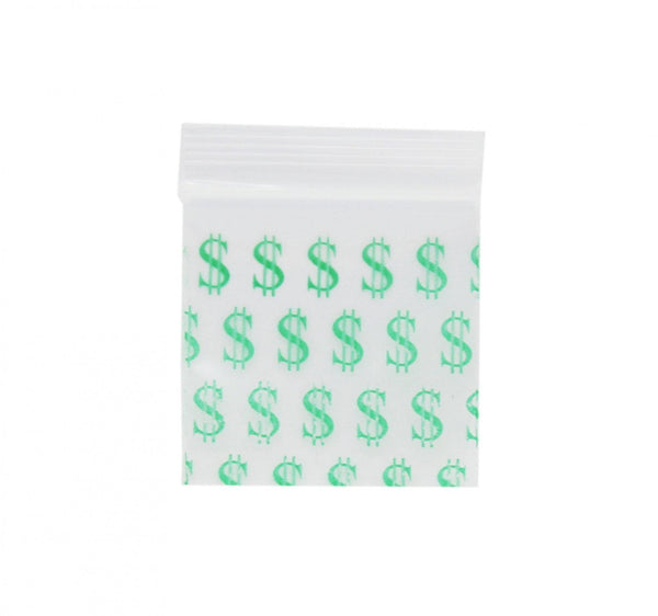 Dollar Plastic Bag 38mm x 38mm - Plastic Bag - BongsMart Australia