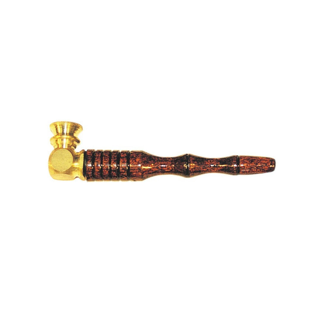 Large Wood Pipe (10.5cm) - Dry Pipe - BongsMart Australia