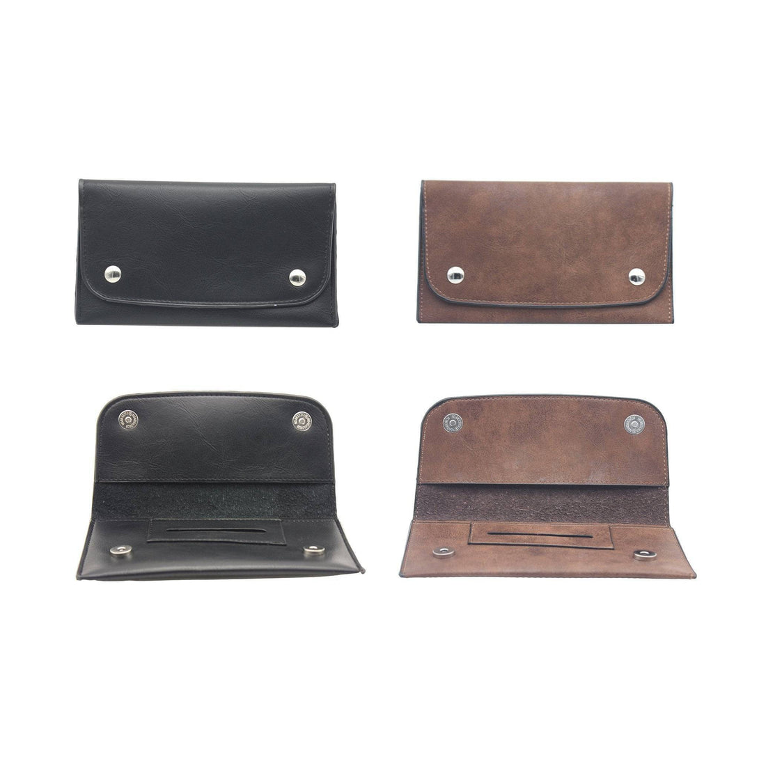 Leather Tobacco Pouch - Cigarette Case - BongsMart Australia