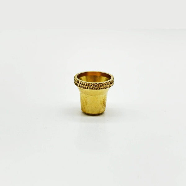 Medium Bonza Brass Cone - Brass Cone - BongsMart Australia