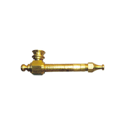 Medium Brass Spike Pipe - Dry Pipe - BongsMart Australia