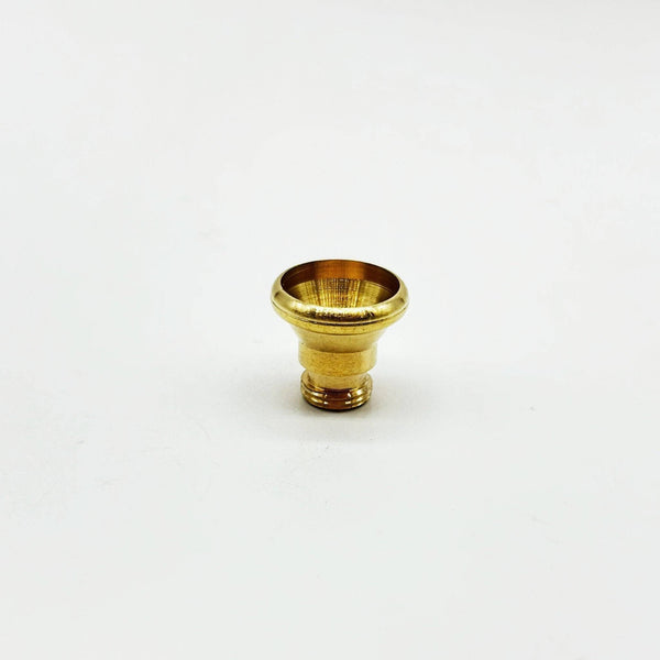 Medium Screw In Bras Cone - Brass Cone - BongsMart Australia