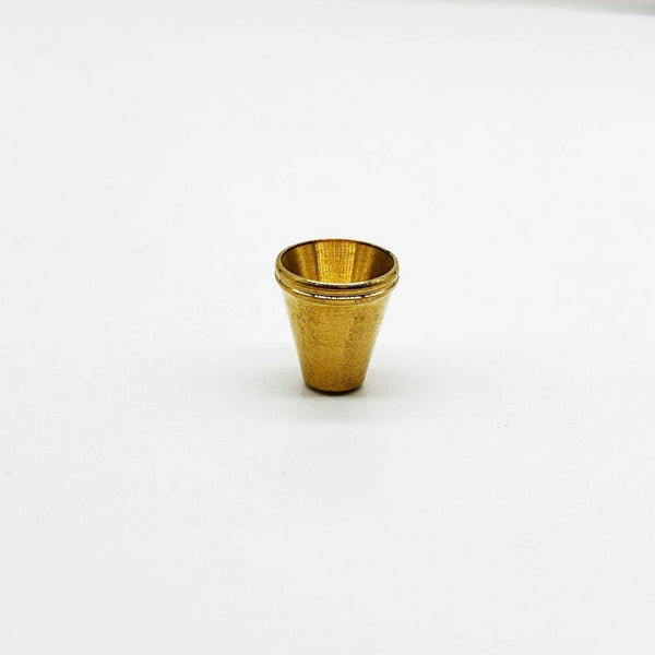 Medium Slip In Brass Cone - Brass Cone - BongsMart Australia