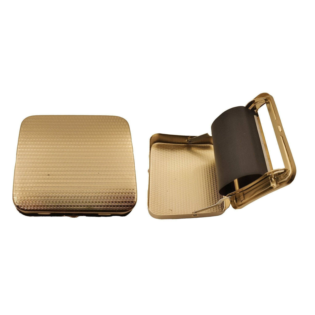 Metal Roller & Tobacco Case Standard - Rolling tray - BongsMart Australia