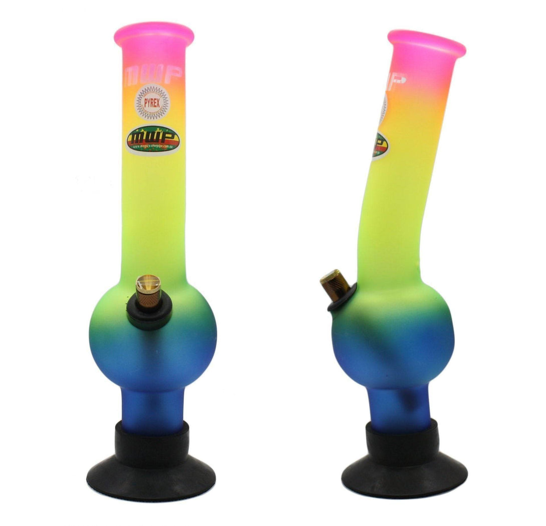 MWP Large Rainbow Bonza Bong (30cm) - MWP Rainbow Bong - BongsMart Australia