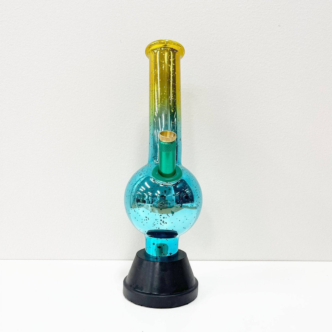 MWP Medium Bent Bubble Bong/Waterpipe (25cm) (Limited Edition) - MWP Bong - BongsMart Australia