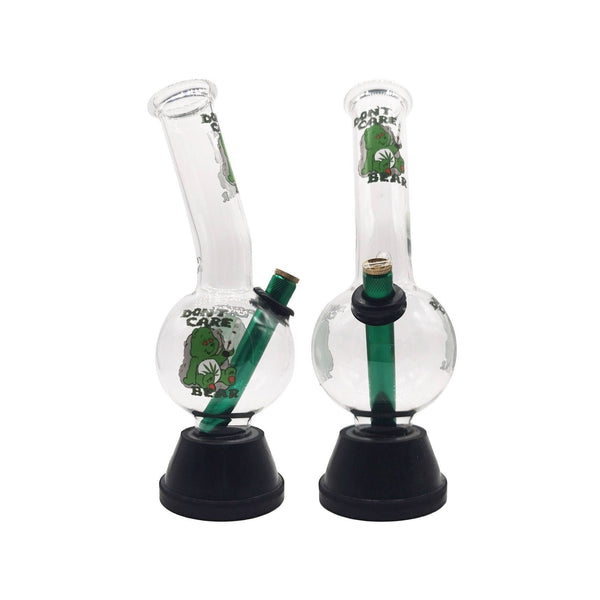 MWP Medium Bent Bubble Bong With DCB Design (25cm) - MWP Bong - BongsMart Australia