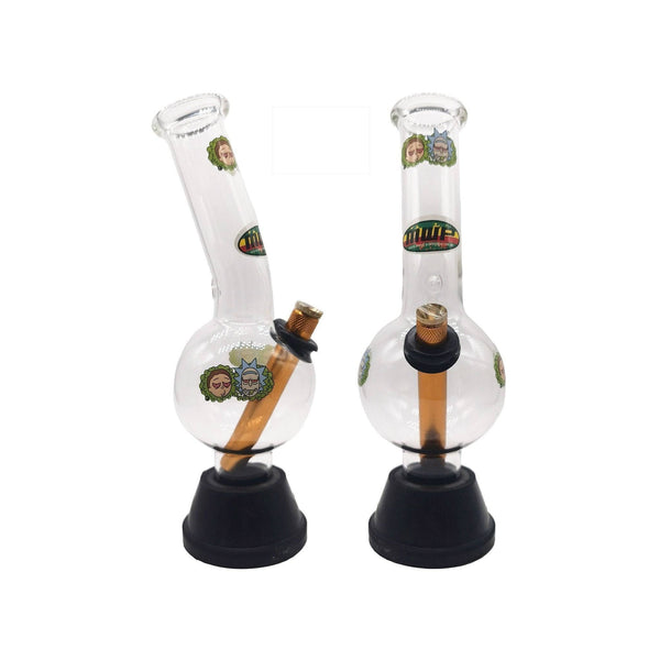 MWP Medium Bent Bubble R&M Design 25cm - MWP Bong - BongsMart Australia