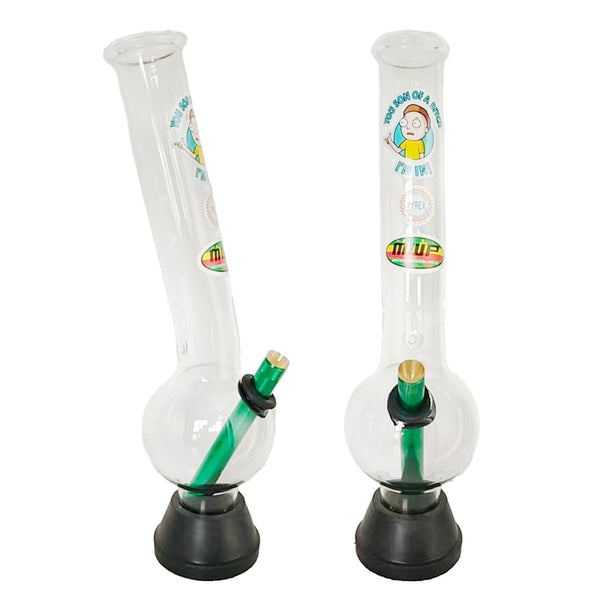 MWP XLarge Bent Bubble R & M (35cm) - MWP Bong - BongsMart Australia