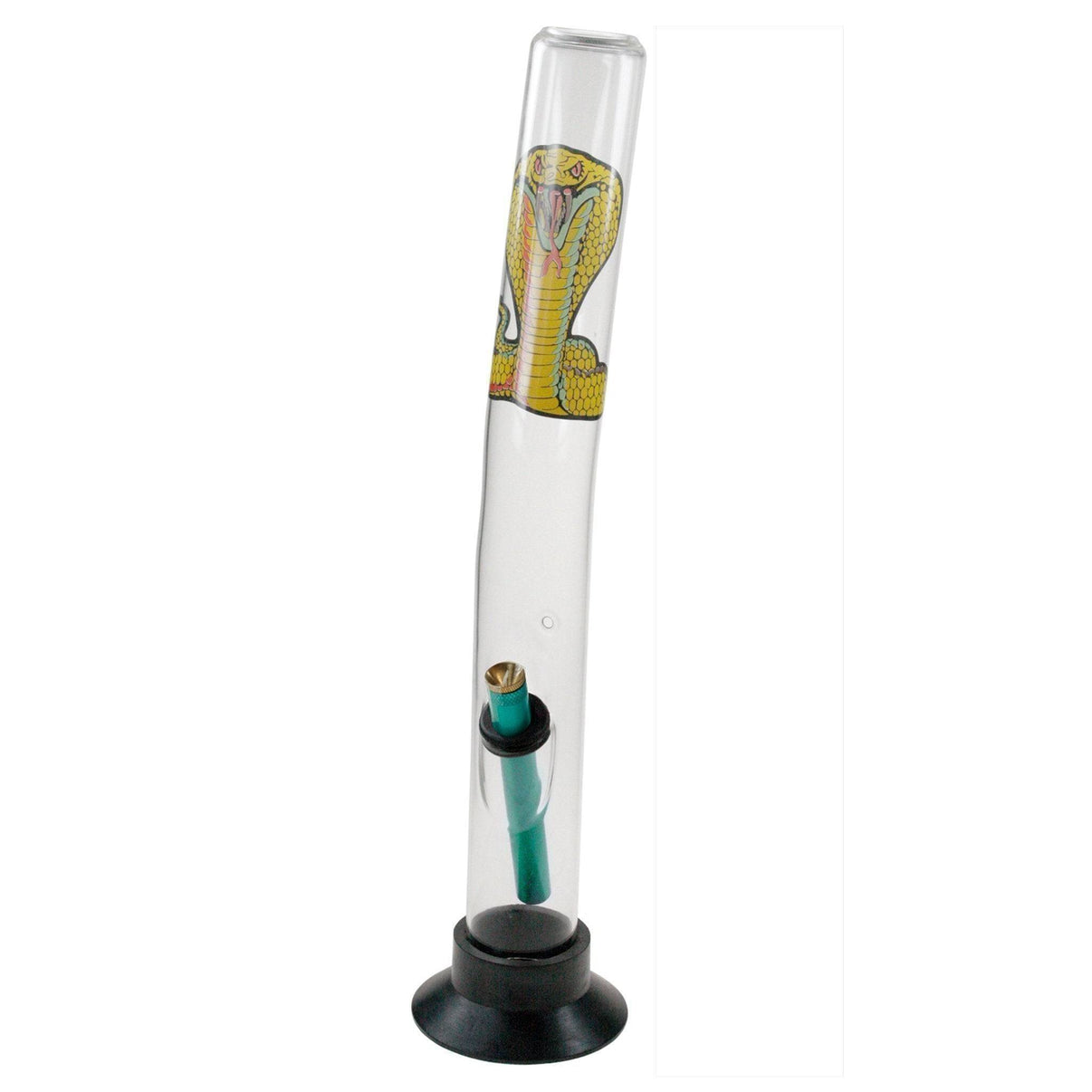 MWP XLarge Glass Bongs Yellow Cobra Didgeridoo 45cm BongsMart Australia