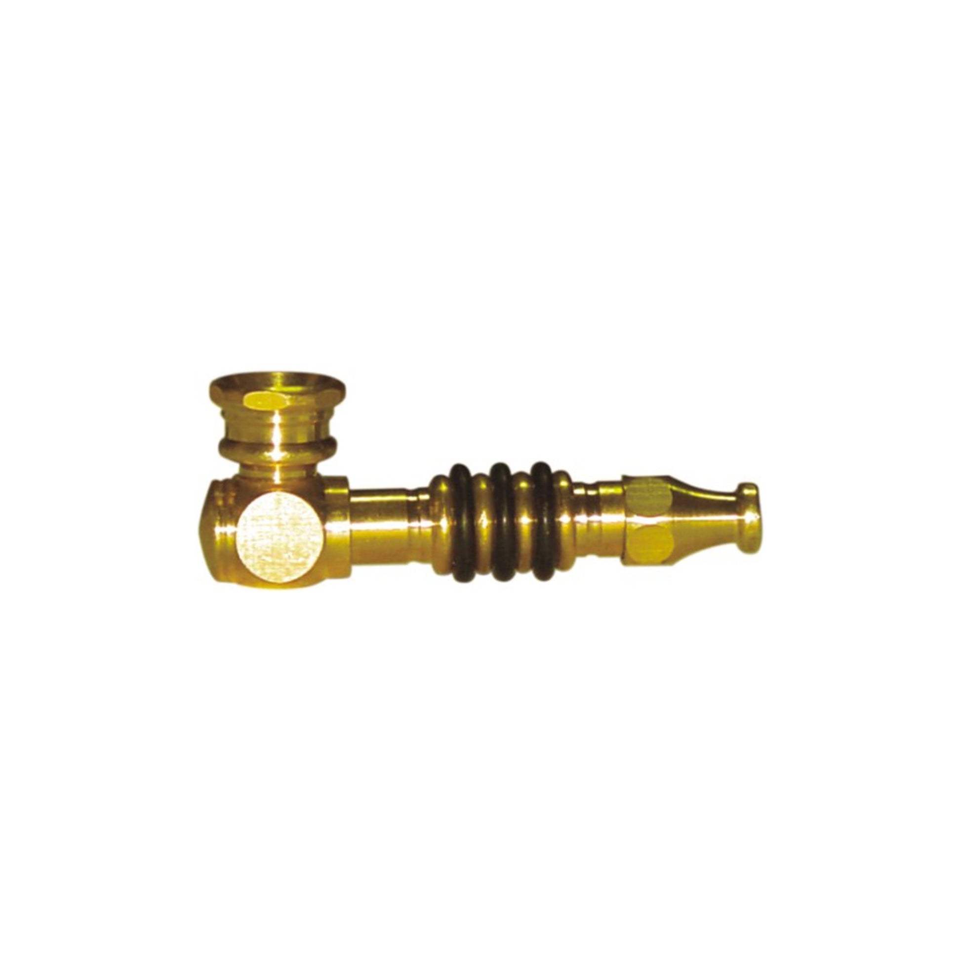 Pipe Brass (7cm) - Dry Pipe - BongsMart Australia