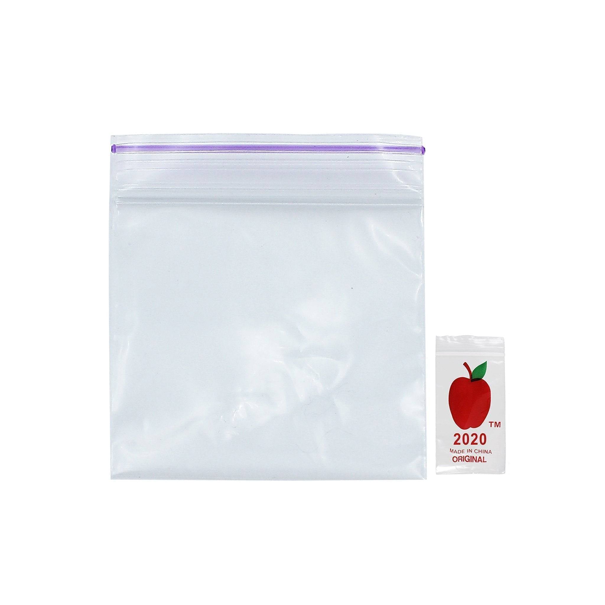 1500 THICK Reclosable Zipper Bags – 1.5 X 2 Inches (40x50mm) – Clear Plastic Packing