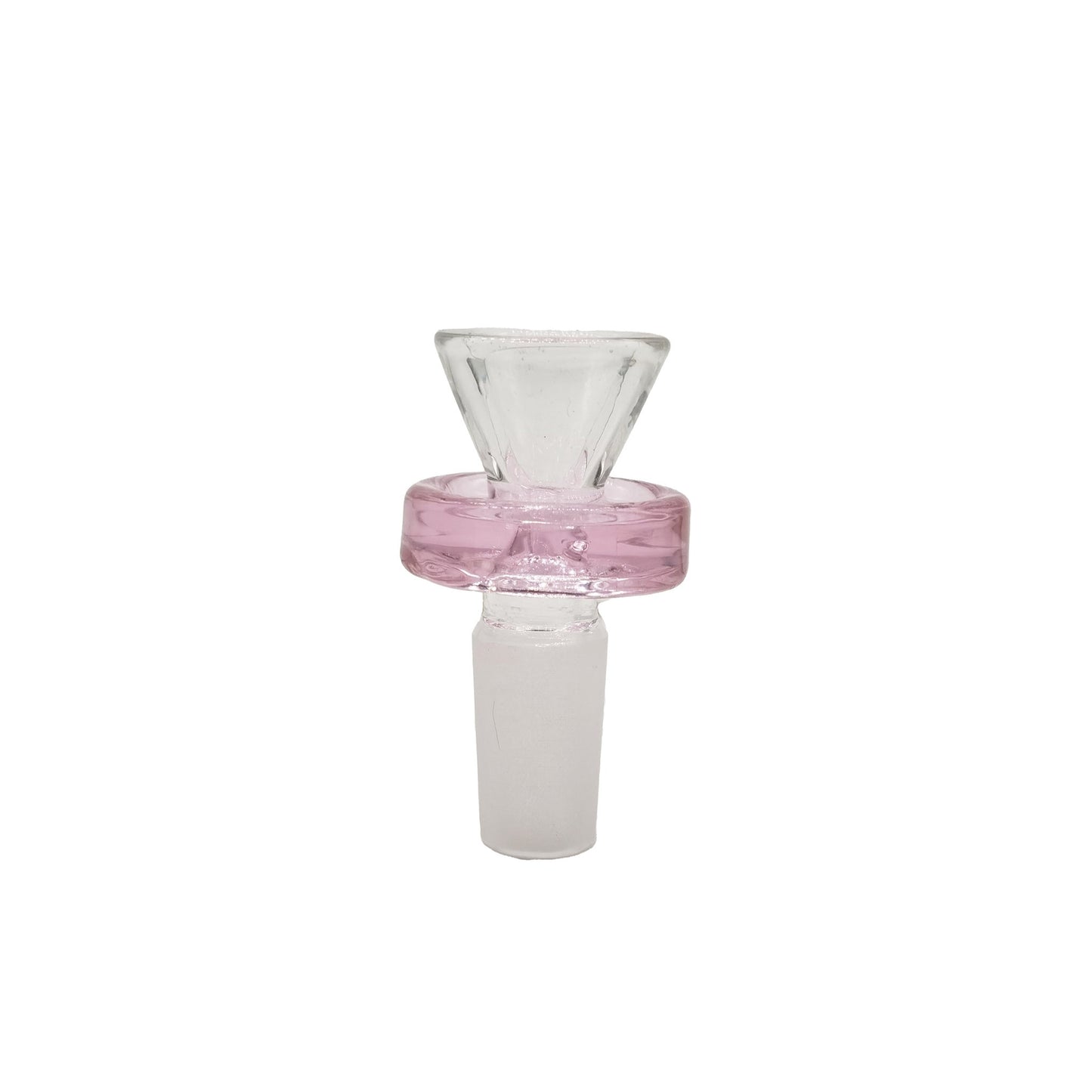 SA Pink Ring Glass Cone Piece(14mm) - Glass cone - BongsMart Australia