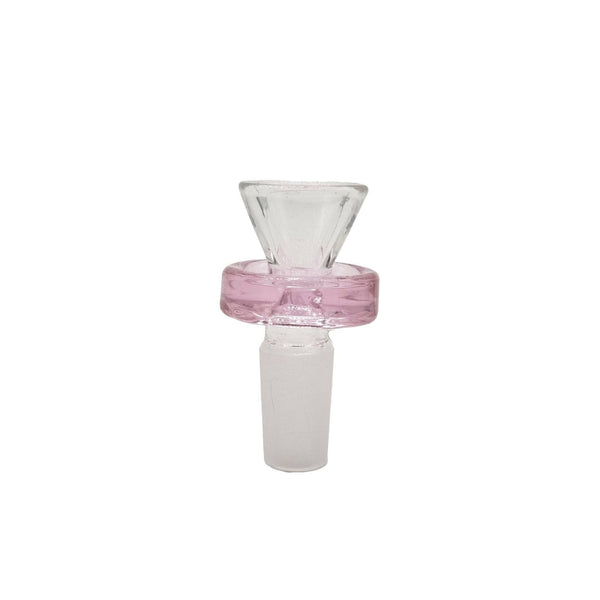 SA Pink Ring Glass Cone Piece(14mm) - Glass cone - BongsMart Australia