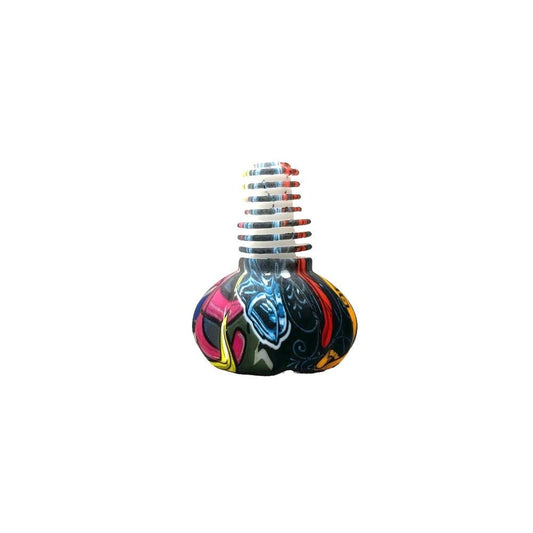 Silicone Cone Piece with Glass Cone Multi Fit 14mm/19mm - Bong Parts - BongsMart Australia