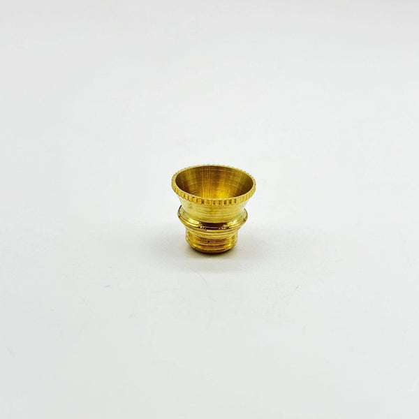 Small Screw In Brass Cone - Brass Cone - BongsMart Australia