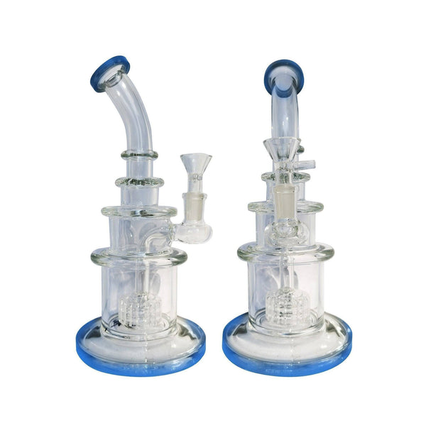 Stone Age Waterpipe/Bong Blue(25cm) - Stone Age Bong - BongsMart Australia